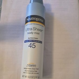Neutrogena 45spf sunscreen